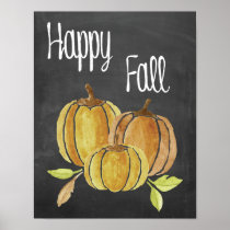 Happy Fall Poster