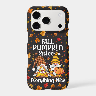 Happy Fall Pumpkin Spice Gnome Tough iPhone 17 Pro Case
