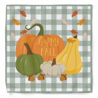 Happy Fall Pumpkins Bandana