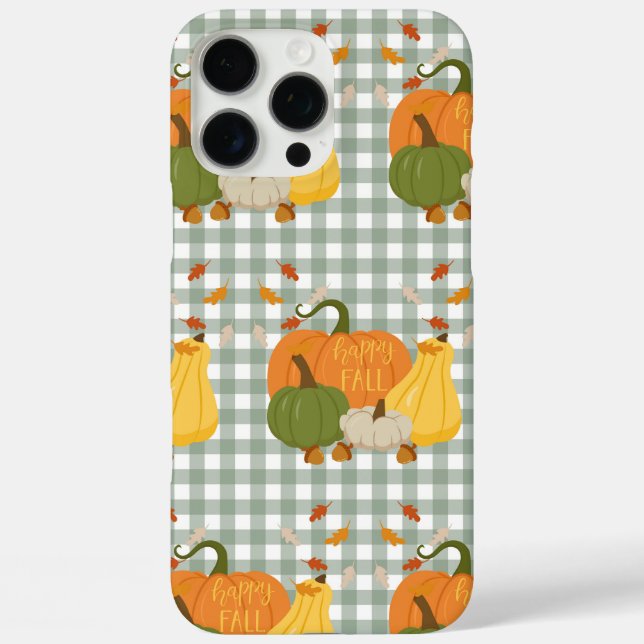 Happy Fall Pumpkins Case-Mate iPhone Case (Back)
