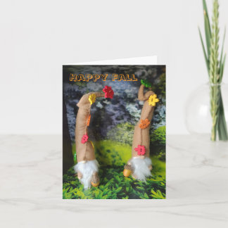 Happy Fall Thank You Card