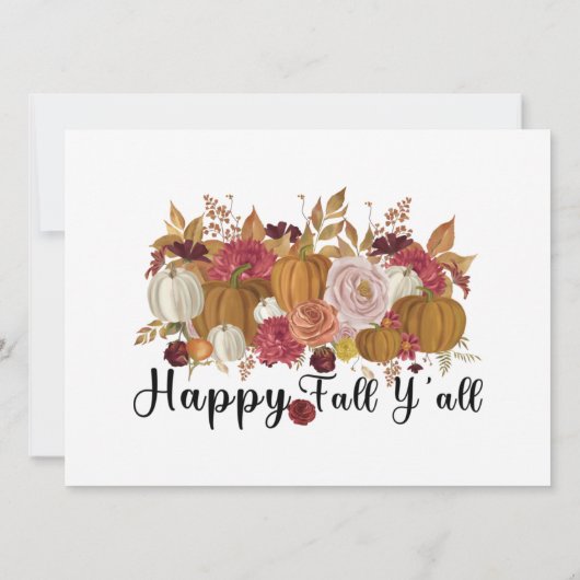 Happy Fall Y'all (Back)