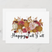 Happy Fall Y'all (Front/Back)