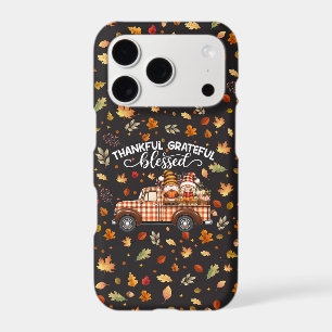 Happy Fall Yall Autumn Gnome Clear iPhone 17 Pro Case