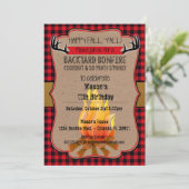 Happy Fall, Y'all! Bonfire Invitation (Standing Front)