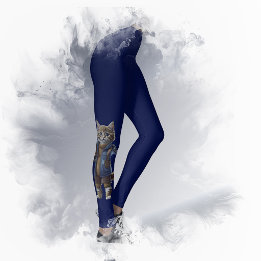 Happy Fall Ya'll Cat leggings