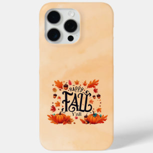 Happy Fall Y'all classic iPhone 15 Pro Max Case