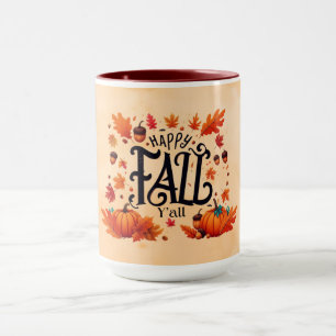 Happy Fall Y'all classic Mug