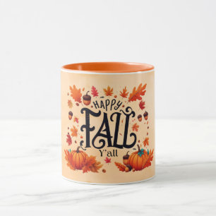Happy Fall Y'all classic Mug