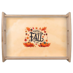 Happy Fall Y'all classic Serving Tray