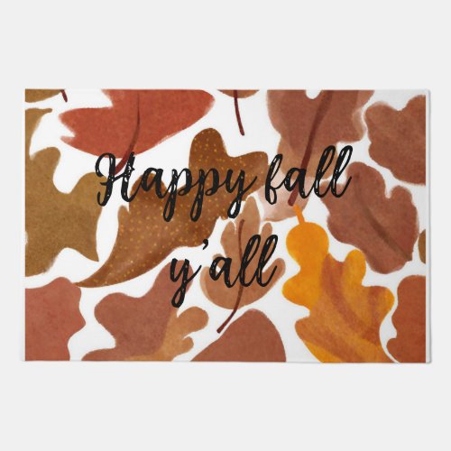 Happy fall yall doormat