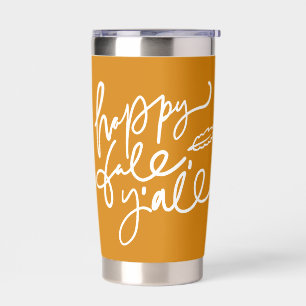 Happy Fall Y'all Insulated Tumbler