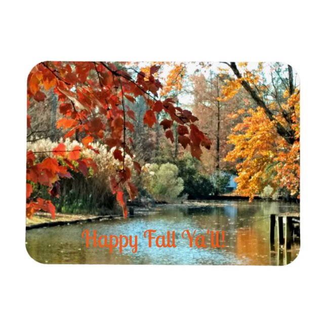 Happy Fall Ya'll! Magnet (Horizontal)