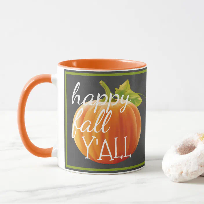 Happy Thanksgiving Cute Adorable Gnomes Turkey Pumpkin Fall Autumn Mug Coffee