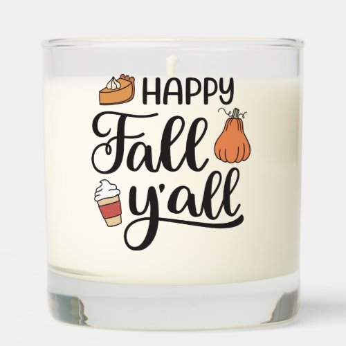 Happy Fall Yall Scented Candle