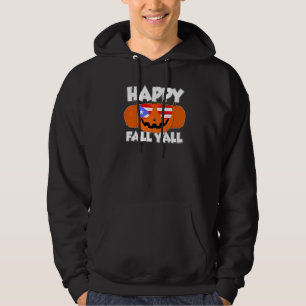 Happy Fall Y'all Thanksgiving Pumpkin Puertorico G Hoodie