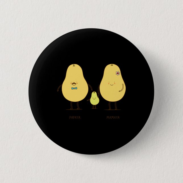 Happy Family Button (Front)