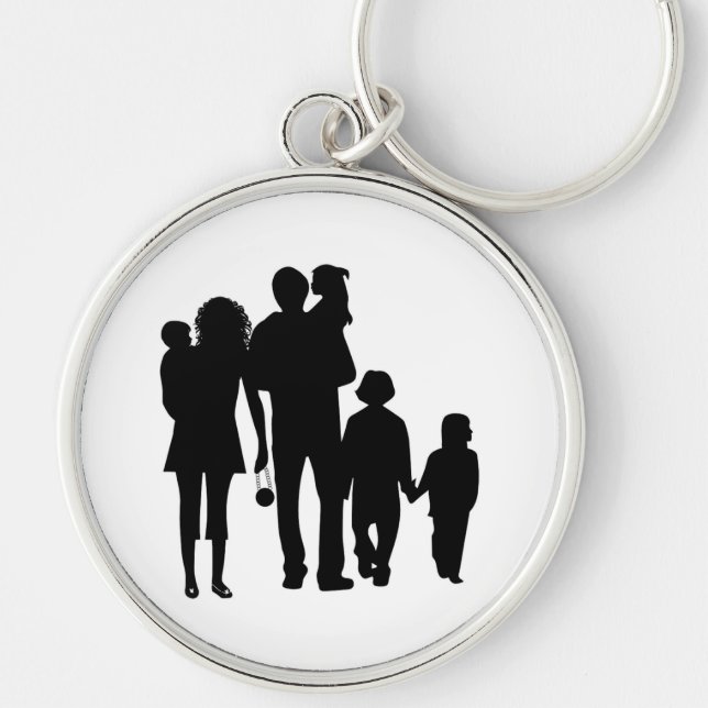 HAPPY FAMILY KEYCHAIN (Front)