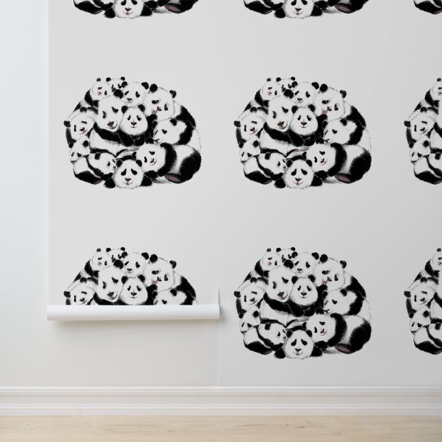 Happy Family Panda Funny Wallpaper (Application)
