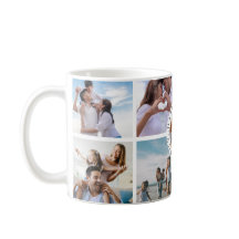 Happy Family Photo Collage Mug – Customizable Gift