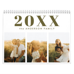 Happy Family Photos Calendar