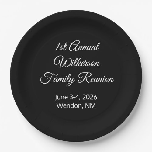 Happy Family Reunion Black