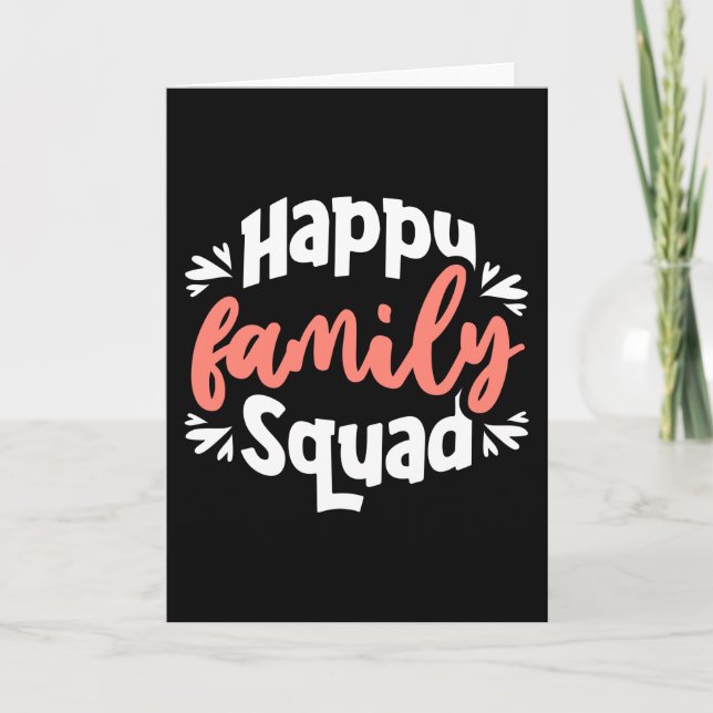 Happy Family Squad Card (Front)