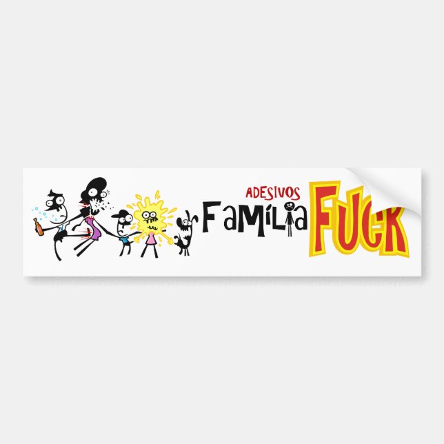 Happy Family Sticker Canibal World version (Front)