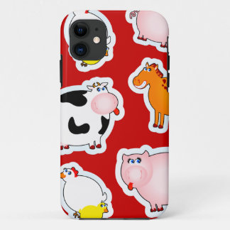 Happy farm background, iPhone 5 cover