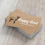 Happy Farm Handmade Goat Milk Soaps Rustic Kraft Business Card