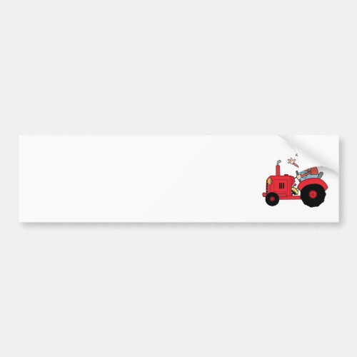 Happy Farmer Bumper Sticker