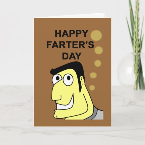 Happy Farters Day _ Fathers Day Card