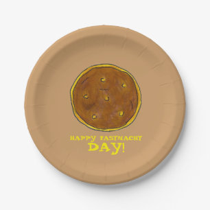 Happy Fasnacht Fastnacht Day Easter Lent Plates