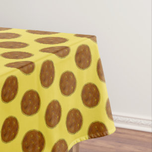 Happy Fasnacht Fastnacht Day PA Dutch Donut Lent Tablecloth