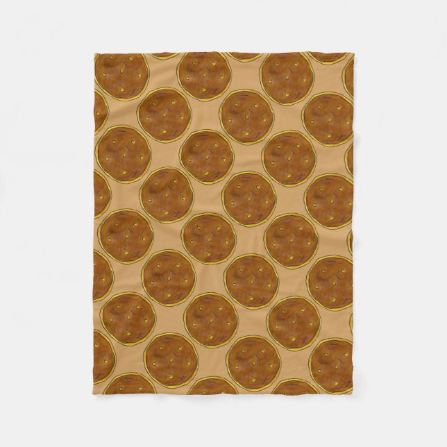 Happy Fastnacht Day Fasnacht Donut Lent PA Dutch Fleece Blanket (Front)