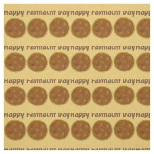 Happy Fastnacht Fasnacht Day Donut Doughnut Lent Fabric