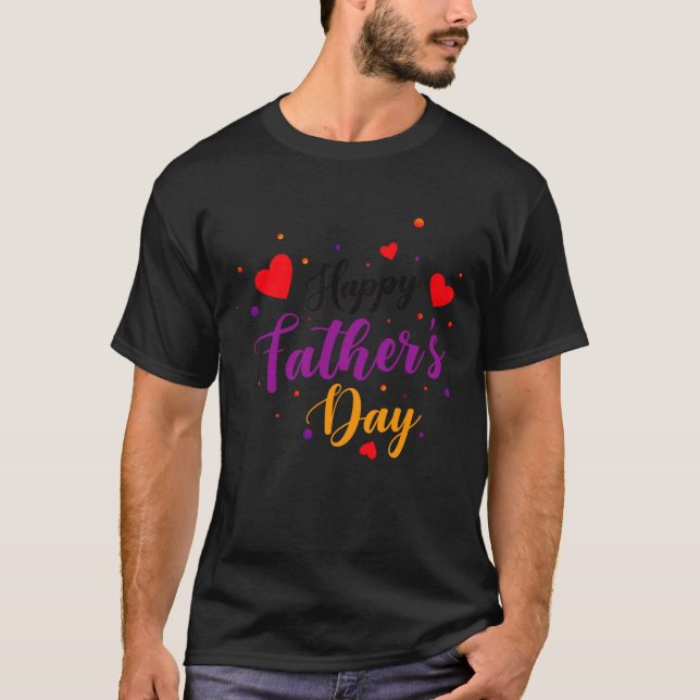 happy father day couple t-shirts (Front)