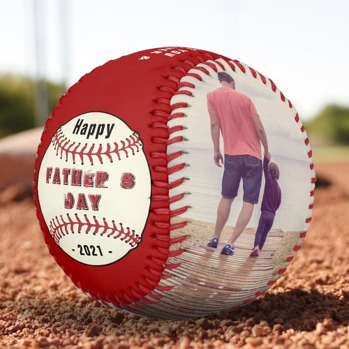 Happy Fathers Day Best Dad Ever Photo Collage Baseball