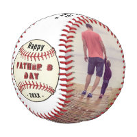 Happy Father`s Day, Best Dad Ever Photo Collage Baseball