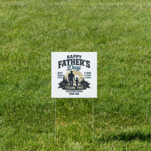 Happy Father’s Day-Best Dad Ever Sign