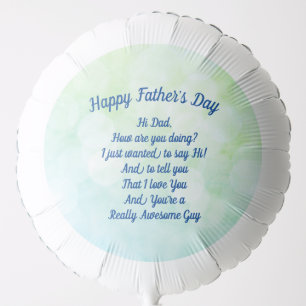 Happy Father’s Day design Balloon