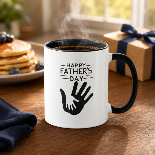 Happy Father’s Day Handprint Mug
