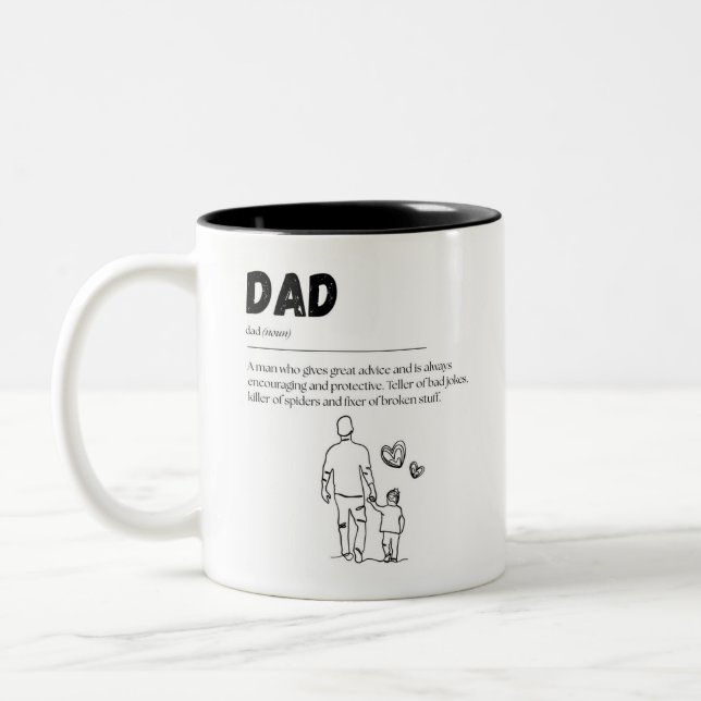 Happy Father’s Day Mug (Left)