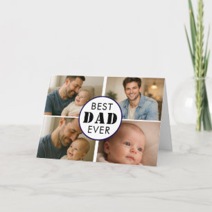 Happy Father’s Day Photo   Custom Family Holiday Card