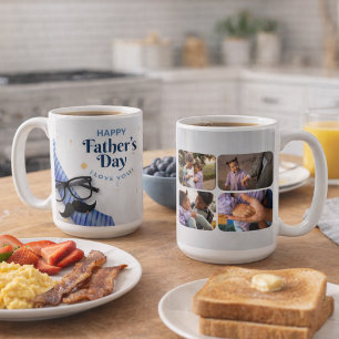 Happy Father’s Day – Tie, Mustache & Memories Coffee Mug