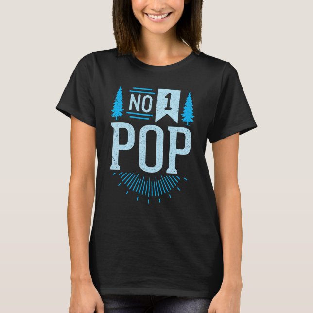 Happy Father s Day To Me Number One Pop Grandpa So T-Shirt (Front)