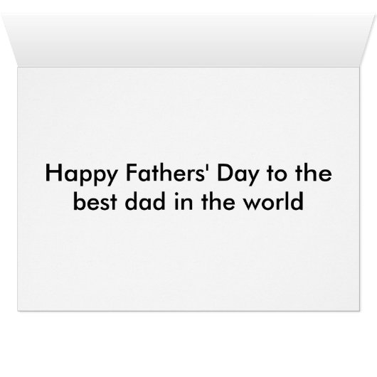 Happy Father's Day (Inside Horizontal (Bottom))