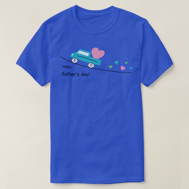 Happy Fathers Day 1  T-Shirt (Design Front)