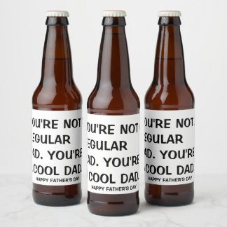 Happy Father's Day 2020 Beer Stickers for Him