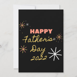 Happy -father's Day 2022 holidays card for daddy,